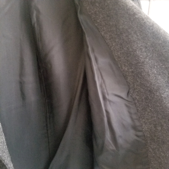 Daniel Hetcher Women's Wool Blend Coat Gray Size 12 - Picture 6 of 9